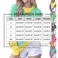 thumbnail image 3 of Women Color Block Pullover V Notch Crew Neck Sweatshirt Raglan Long Sleeve Sweatshirts Contrast Side Pocket M, 3 of 4