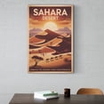 thumbnail image 6 of Embrace The Journey Find Your Strength Sahara Desert Retro Travel Poster Vintage Inspirational Wall Art Print for Study Room Office Living Room Print Poster, 6 of 8