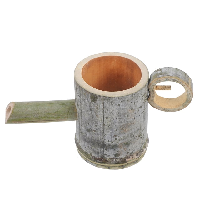 Fontaine de Recyclage en Bambou Petite Fontaine d'Eau pour Jardin Aquarium pour Aquarium Fontaine de Recyclage d'Eau