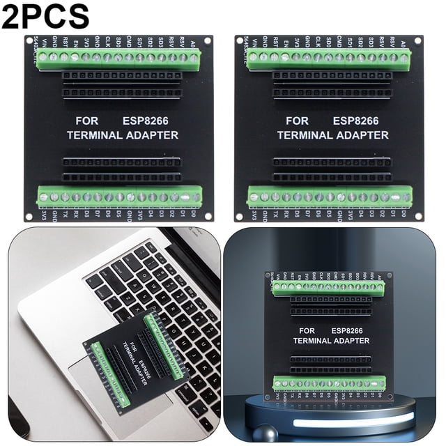 【MRD065A】Placa expansión ESP8266 GPIO 1 a 2 compatible con placa desarrollo ESP8266 ESP-12E NODEMCU V2 GPIO (placa expansión)