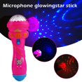 thumbnail image 4 of Microphone à Projection Clignotante en Forme de Torche Cadeau Gau Enfants L1Z8, 4 of 8