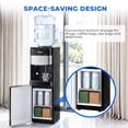 thumbnail image 4 of Ktaxon Top Loading Pro 3 Temp Water Dispenser, Black & Stainless Steel,Child Safety Lock, 4 of 13