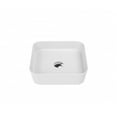 thumbnail image 2 of Ws Bath Collections Lago 040 Lago 15-11/16" Square Ceramic Vessel Bathroom Sink - White, 2 of 2