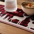 thumbnail image 5 of Trovenix Christmas Decorative Table Runner Long Strip Table Scarf For Dining Table Mantel Holiday Party Layout Winter Home Decor, 5 of 6