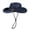 Blue, variant on Womens Mens Wide Brim Straw Panama Hat Fedora Summer Beach Sun Hats UPF Straw Hat for Women,One Size