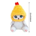 thumbnail image 2 of Peluche Para Gatos Almohada Suave Para Niños Y Niñas Cumpleaños, Halloween, Navidad Adecuado Para Niños Niños Y Niñas, 2 of 6