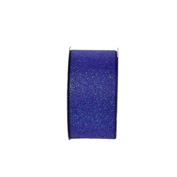 Gwen Studios 1.5" Sparkle Purple Grosgrain Ribbon, 7 Yards