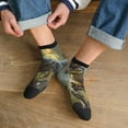 thumbnail image 3 of Naloa Ferocious Dinosaur Ankle Socks for Women Non Slip Socks No Show Socks Classic Low Cut Casual Socks Casual Socks, 3 of 7