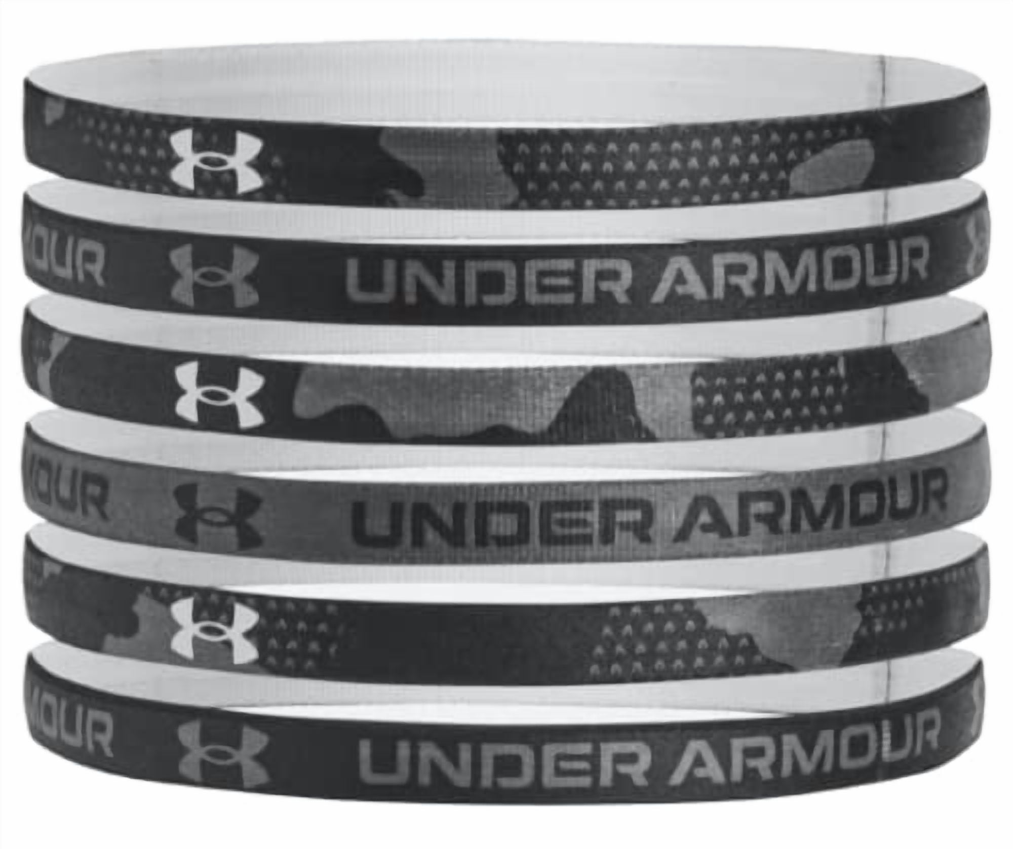 Various Under Armour headbands with silicone grip strips on the inside Headband Under Armour UA Mini Headbands - Top4Running.com main image 4