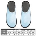 thumbnail image 5 of IAUYY Memory Foam House Slippers Suitable for Both Men and Women. Comfortable, Anti-Slip Plush Flat-Bottomed Slippers The Best Holiday Gift High-detail Light Blue, 5 of 9