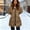 Black, variant on Floleo Women's Longline Hooded Puffer Vest Half Sleeve Snap Button Zip Up Quilted Lightweight Winter Coat Casual Everyday Outerwear Top