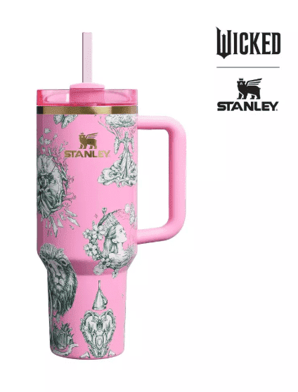 Stanley Mistletoe Limited Edition 40oz Quencher H2.0 Flowstate Tumbler with  Christmas Drinking Straw Handle for Travel