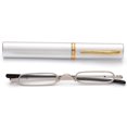 thumbnail image 2 of ZUVGEES Easy Carry Mini Compact Slim Reading Glasses—Lightweight Portable Readers with w/Pen Clip Tube Case, 2 of 6