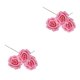 thumbnail image 4 of Flores artificiales Advancent 50 piezas rosas simulación decoración Rosa oscuro, 4 of 6