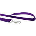 thumbnail image 3 of GHSDFBB Strong Durable Nylon Dog Training Leash, Traction Rope, 4/5/6 Feet Long, 3/4 Inch 1 Inch Wide, for Small and Medium Dogs (1''x5 FT, Purple), 3 of 4