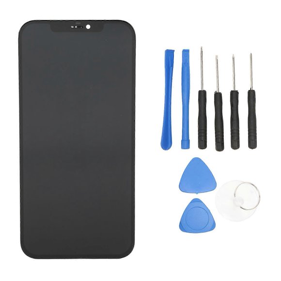 Phone Screen Replacement Kit Organic Light Emitting Diode Phone Glass Digitizer Full Assembly for IPhone 12 Pro YEMMA
