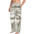 thumbnail image 5 of Cauagu Rice Harvest Mens Pajama Pants Sleep & Lounge Pants,PJ Bottoms with Pockets-Small, 5 of 7