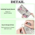 thumbnail image 5 of Microfibre Drying Mat for Kitchen Pink Flower Crown Peony Dish Drying Drainer Mat Absorbent Pioneer Drying Mat Washing Up for Glass, Plate & Cup 16inch X 18inch, 5 of 7