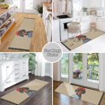 thumbnail image 6 of Yayeee Runner Rug for Bedroom 2'x6' Machine Washable Hallway Non Slip Mat, Dog Artist, 6 of 8