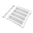 Closet Tension Shelf Expandable Nail Free Cabinet Divider Storage Rack