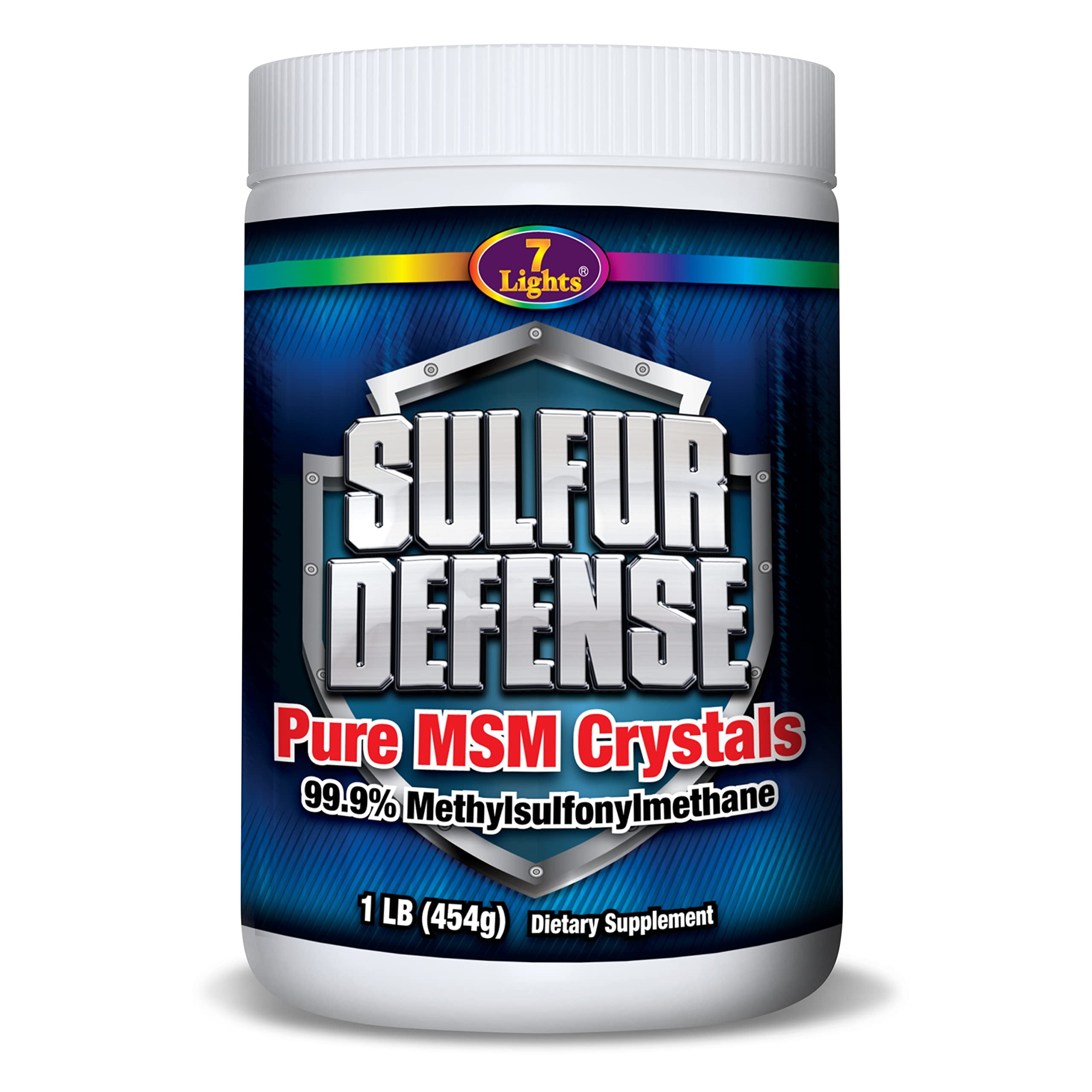 Sulfur Defense OptiMSM 99.9 Pure MSM Powder Made in the USA Organic