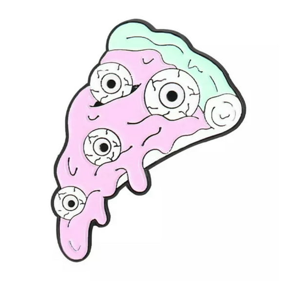 GKNET Punk Animal Brooch Enamel Pin Cat Lapel Pins Corsage Women Men Delicate Jewelry Gifts New-3