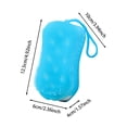 thumbnail image 3 of Outdor Uonlitech Silicone Shower And Facial Cleansing Brush With Hanging Rope Soft Cleansing Scrub Brush For Showering And Facial Exfoliation And Scrub, 3 of 6