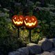 thumbnail image 5 of Luces Solares de Halloween para Exteriores | Lámpara Solar de Resina con Forma de Estaca para Caminos, 8-10 H de Duración | Decoraciones de Halloween En Negro, Blanco, Morado y Naranja, Iluminación p, 5 of 6