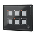 thumbnail image 4 of Panel de control de membrana Panel de interruptor de control de membrana universal 6P para automóvil Tomshoo Panel de control de membrana, 4 of 7
