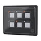 thumbnail image 4 of Panel de control de membrana Panel de interruptor de control de membrana universal 6P para automóvil Tomshoo Panel de control de membrana, 4 of 7