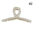 thumbnail image 2 of Pince à Cheveux Femme Fausse Perle Rétro Antidérapante Pince à Cheveux Barrette, 2 of 10