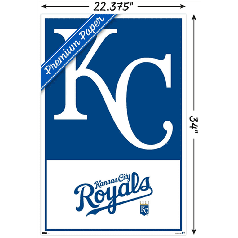 Adesivo Vinile Kansas City Royals &ndash; 5 Taglie Disponibili, Rosso