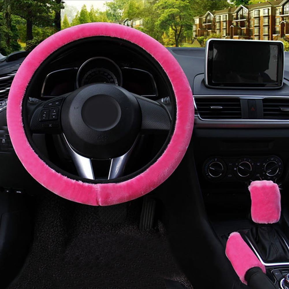 Winter Steering Wheel Cover Handbrake Cover Car Automatic Covers Warm Super Thick Plush Gearshift Collar Walmart Com Walmart Com Winter Steering Wheel Cover Handbrake Cover Car Automatic Covers Warm Super Thick Plush Gearshift Collar Walmart Com Walmart Com