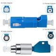 thumbnail image 5 of Male To LC Female Hybrid Optical Fiber Convertor Adapter+ LC Female To SC Male Hybrid Flange, Optical Fiber Adapter, 5 of 7