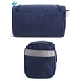 thumbnail image 4 of Deago Hanging Travel Toiletry Bag - Travel Toiletries Bath Bag, Bathroom Bag for Traveling - Shower Bags for Men and Women "Navy", 4 of 7