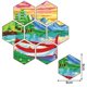 thumbnail image 4 of Cuadros Decorativos Posavasos de taza Posavasos antideslizantes creativos DIY Forma de panal (BD704) 7 piezas DQrwqpou embutido en tela, 4 of 4