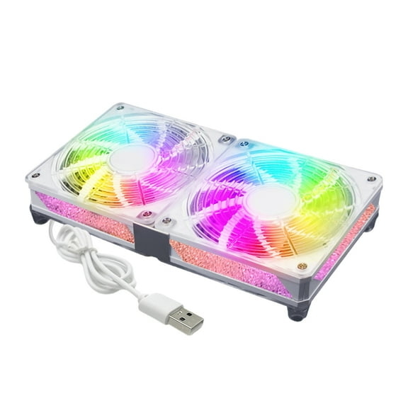120mm Electronic Cooling Fan Low Noise Computer Electronics Coolers with LED