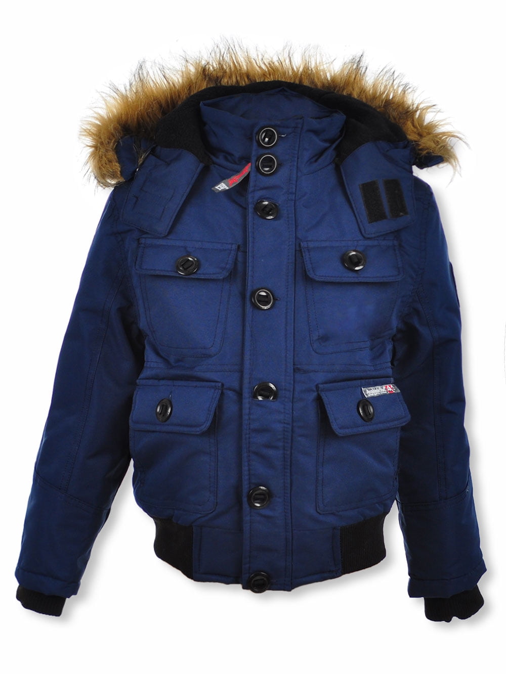 Avalanche Avalanche Boys' Button Flap Insulated Flight Jacket