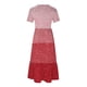 thumbnail image 2 of Vestido de Manga Corta para Mujeres Vestido de Verano de Cuello Redondo Impreso, Poliéster de Tamaño Verdadero Diario Y Vestido de Fiesta, 2 of 5