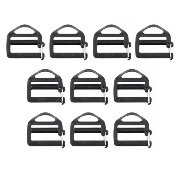 JZROCKER 25mm/1In Backpacks Luggage Strap Webbing Hook Clip Webbing Connecting Buckle