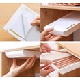 thumbnail image 3 of Matsuzay Caja de almacenamiento de cajones con gran capacidad de carga - Almacenamiento oculto elegante y multifuncional duradero Almacenamiento y organización del hogar gris L, 3 of 6