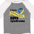thumbnail image 4 of Inktastic I Love Someone with Down Syndrome Boys or Girls Long Sleeve Baby Bodysuit, 4 of 5
