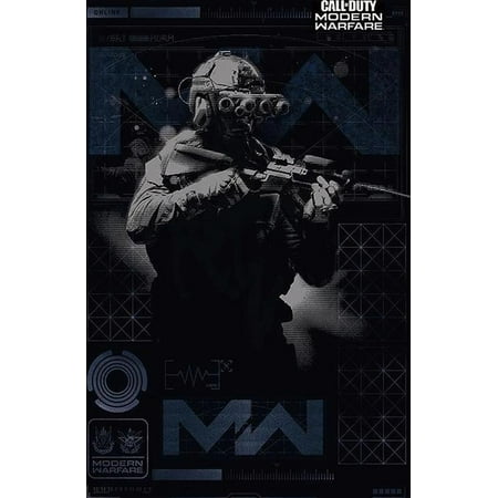 Call of Duty Modern Warfare Poster 12x18inch (30x46cm) poster, perfect for any room! Frameless art Wall Art Gift