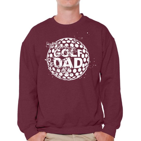 Awkward Styles Men's Golf Dad Graphic Sweatshirt Tops Golfing Best Golfer Father`s Day Gift Sports Dad