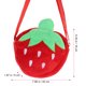 thumbnail image 3 of 1 por bolsa de fresa de fresa Bolsa encantadora en forma de frutas para chicas creativas de chicas informales, 3 of 4