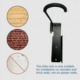 thumbnail image 2 of 2Pack Bike Rack Garage Wall Mount, Swivel Bike Rack,Bike Hanger Hook for Indoor, Bicycle Storage Rack, Bike Holder, 2 of 6