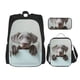 thumbnail image 1 of Balery Adorable Puppy Portrait Mochila Escolar 3 en 1 para Niños - Mochila Resistente con Lonchera Térmica y Estuche - Mochila Escolar para Niños y Niñas, 1 of 7