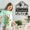 thumbnail image 3 of Personalized Garden Sign, Custom Metal Name Sign, Greenhouse Decor, Garden Wall Decor for Outside, Metal Yard Art, Garden Decor Signs, Backyard Decor, Gardening Decor Gifts for Gardeners(10inches), 3 of 8