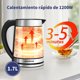 thumbnail image 2 of Aigostar Tetera Eléctrica, Hervidor de agua, infusor de té extraíble, 1.7L, 1200W, Iluminación LED, Apagado Automático, Base Removible, 2 of 7