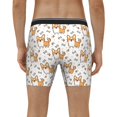 thumbnail image 4 of Salouo Corgi with Hearts Pattern Men's Boxer Briefs, Soft & Breathable Underwear Elastic Waistband Briefs for Men,1-Pack, 4 of 7